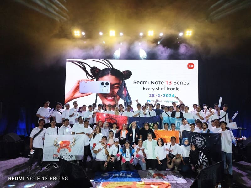 Redmi Note 13 Product Launch with Xiaomi Fans